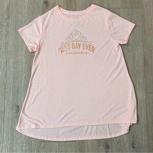 Disney Parks Authentic Original Best Day Ever T-Shirt Girl’s Size XXL